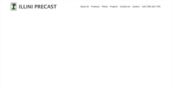 Desktop Screenshot of illiniprecast.com